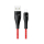 USAMS  Kabel pleciony U41 lightning 3m 2A czerwony - 1569094 - zdjęcie